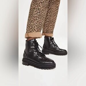 SCHUTZ Maylova Combat Boots sz 7.5 LIKE NEW perfect for fall and winter